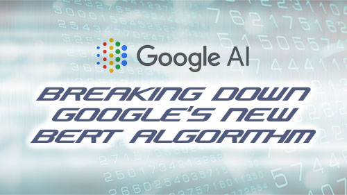 Google BERT algortithm