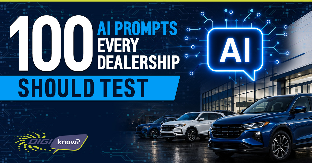 100 AI Prompts Every Dealership Should Test